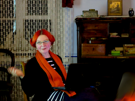 Eve Kask, ettekanne oma näitusest.