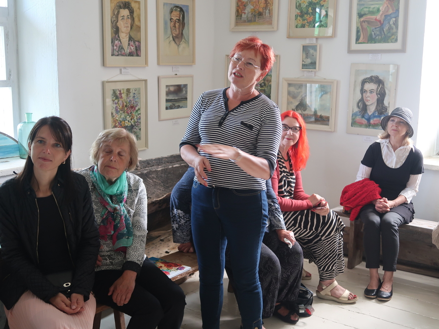 Tiina Laulik räägib Preediku talu SiimaŠkopi akvarellidest