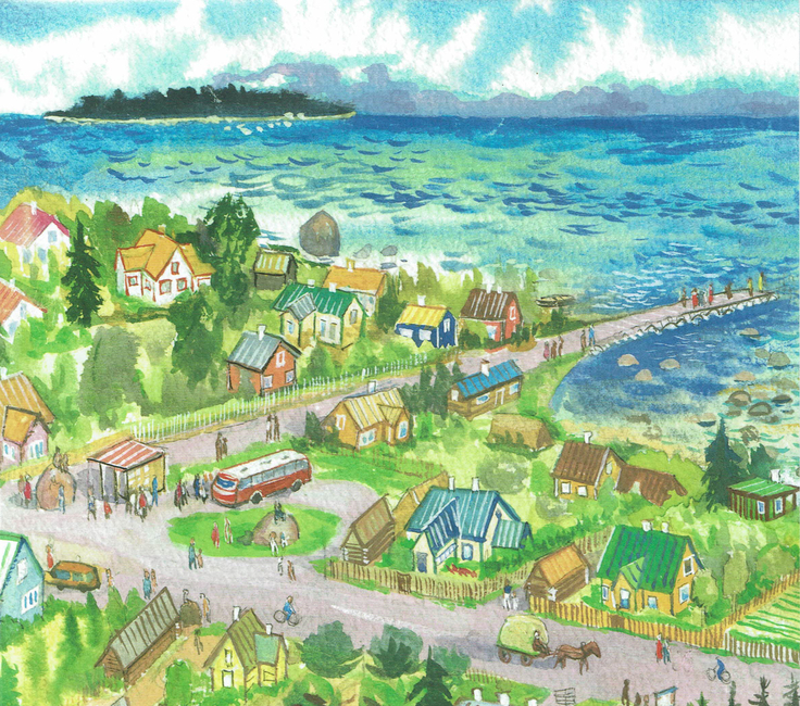 Dagmar Normeti "Une-Mati rannakülas"