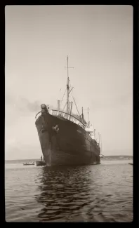 Nemrac, vaade laeva vöörile