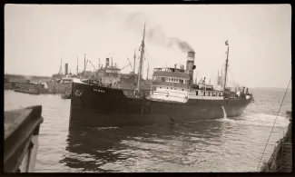 A/L Minna sadamaalal, vee väljapumpamine