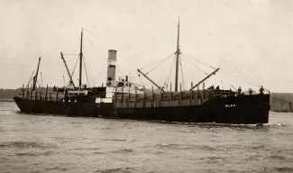 Hilda propsilaadungiga teel Inglismaale