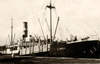 A/L Linda 1932 Bostoni sadamas puidulastis