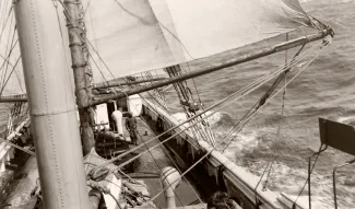 M/PL Elna ümberehitatuna, korsten dziggermasti asemel