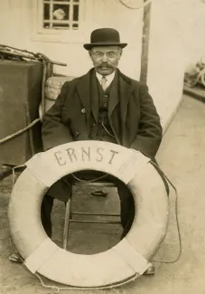 Aleksander Kaaman sen 1854-1945 ligisõidukapten, purjelaevadel