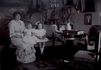 Anete Tiedemann Käsmu kodus, Lainela elumaja sisevaade