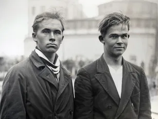 Atlandi ületajad vennad Kõu (23) ja Ahto Valter (18) 1930 Miamis