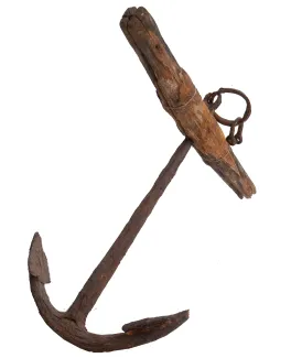 Käsmu Meremuuseum - Ankur, suurem puidust ristpuuga KMM/MER_133