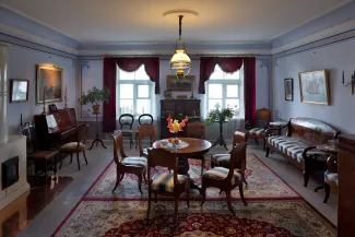 Käsmu Meremuuseumi saalituba 2015 aastal