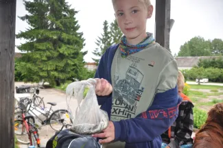 Käsmu Meremuuseum - Laager 2016 Käsmu järvelt näkanud kassikala