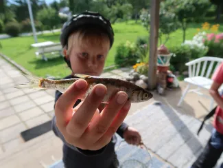 Käsmu Meremuuseum - Laager 2020 püüdjast suurem kala