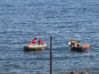 Käsmu Meremuuseum - Laager 2021 aerutamise õpe