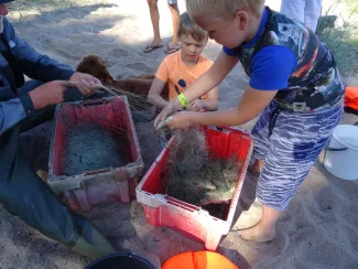 Käsmu Meremuuseum - Laager 2023 noorimad ned kõige agaramad