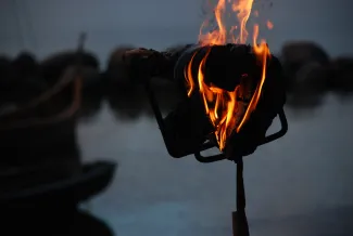 Käsmu Meremuuseum - Tulehark Käsmu Jaanipäeval 2012