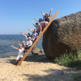 Käsmu Meremuuseum - Populaarne redeliga Suur kivi