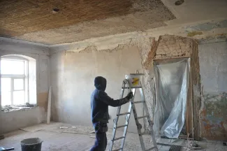 Käsmu Meremuuseum - Renoveerimistööd edenevad 2015 kevad