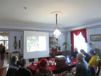 Käsmu Meremuuseum - Liis Reier seminar Piibli teemad kujutavaskunstis 