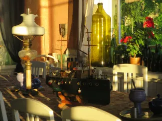 Käsmu Meremuuseum - Suvised erilised päikesemängud palkonil