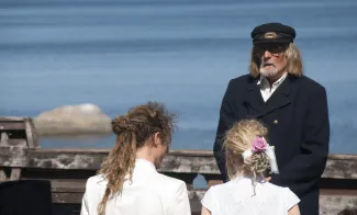 Käsmu Meremuuseum - 07.08.2011 Aarne paaripanijana Jaanioja peretütrele