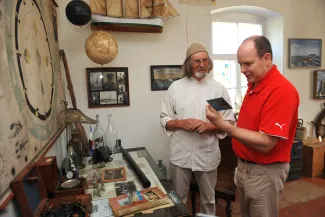 Käsmu Meremuuseum - 03.06.2011 prints Albert Käsmu Meremuuseumis