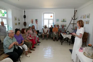 Käsmu Meremuuseum - 29.06.2021 näituse avamine, Dagmar Normeti 100 sünnipäevaks 