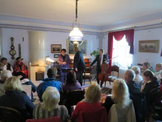 Käsmu Meremuuseum - 01.10.2016 hooaja lõpu kammer kontsert saalitoas 