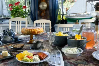 Käsmu Meremuuseum - Legendaarne Aarne kuumsuitsu lõhe eine