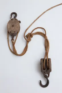 Käsmu Meremuuseum - Plokid tõstetrossiga KMM/TR_2007