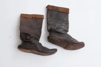 Käsmu Meremuuseum - Nahksaapad KMM/GAR_256