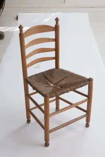 Käsmu Meremuuseum - Redelseljatoega punutud tool KMM_FUR_183