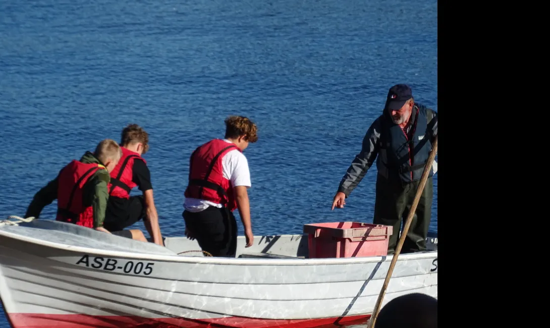 Käsmu Meremuuseum - Laager 2023 Kalle Jüriskaga merepäästja ja kaluriga kalal