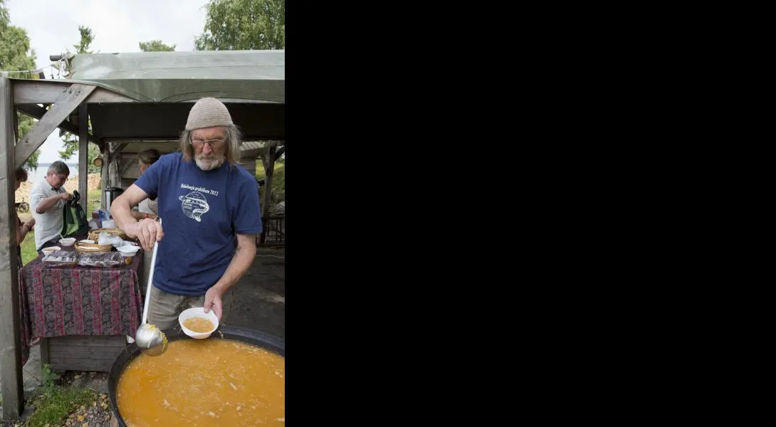 Käsmu Meremuuseum - 23.08.2013 Teadus.EE kapsasupi jagamine