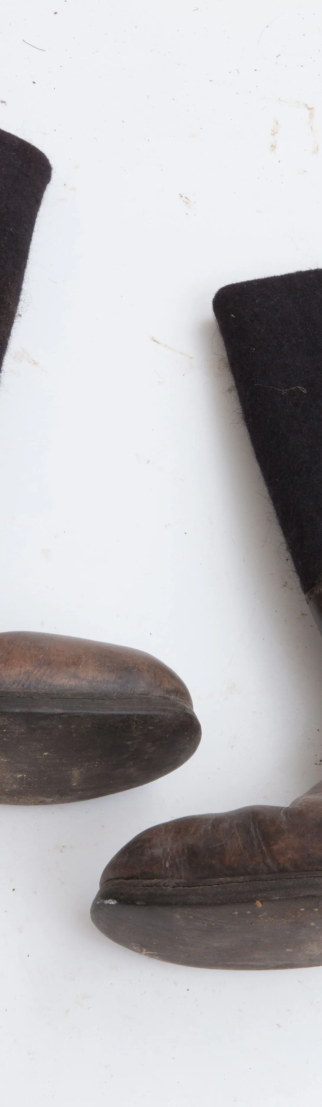 Käsmu Meremuuseum - Tallutatud viltsaapad KMM/GAR_255