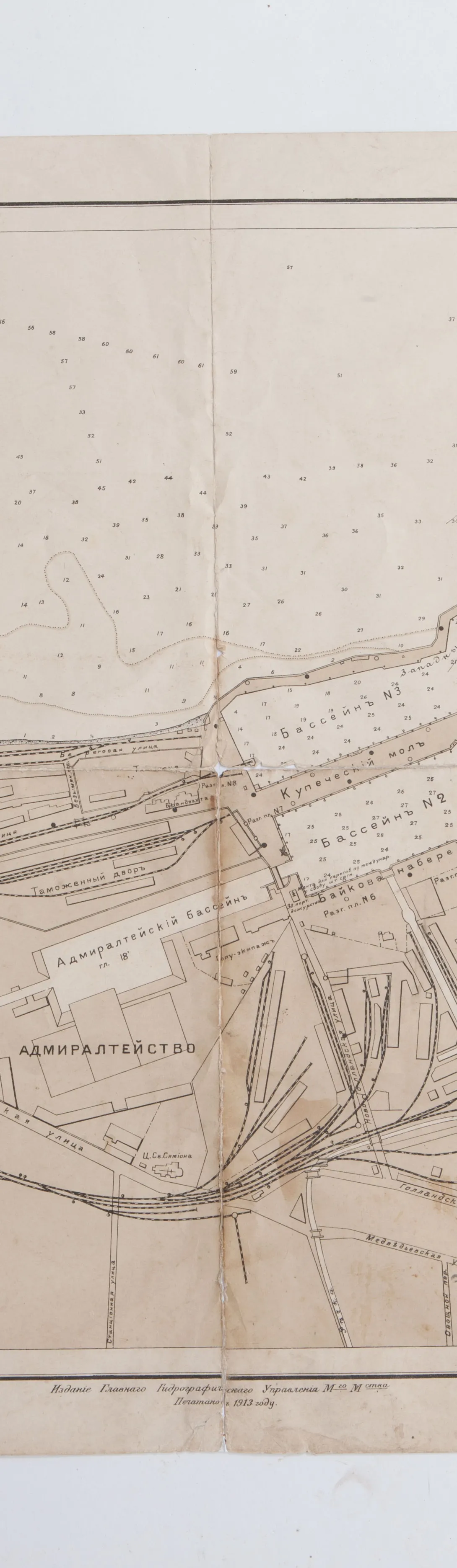 Käsmu Meremuuseum - Tallinna (Revel) sadama ala kaart KMM/KAA_146