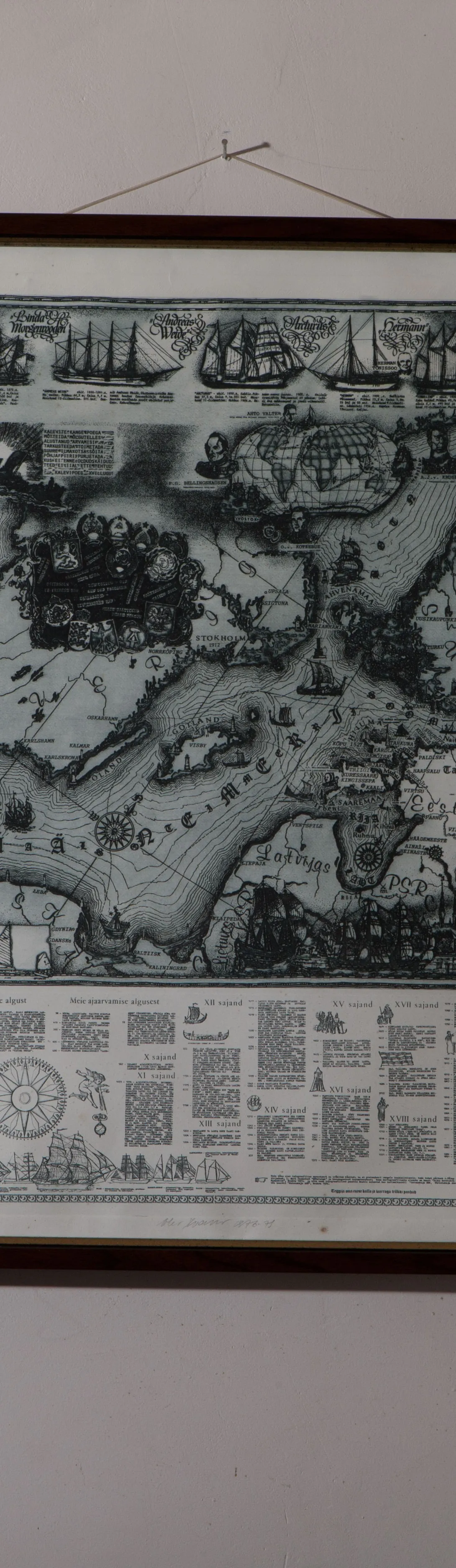 Käsmu Meremuuseum - Laevandus, graafika O. Soans KMM/KU_881