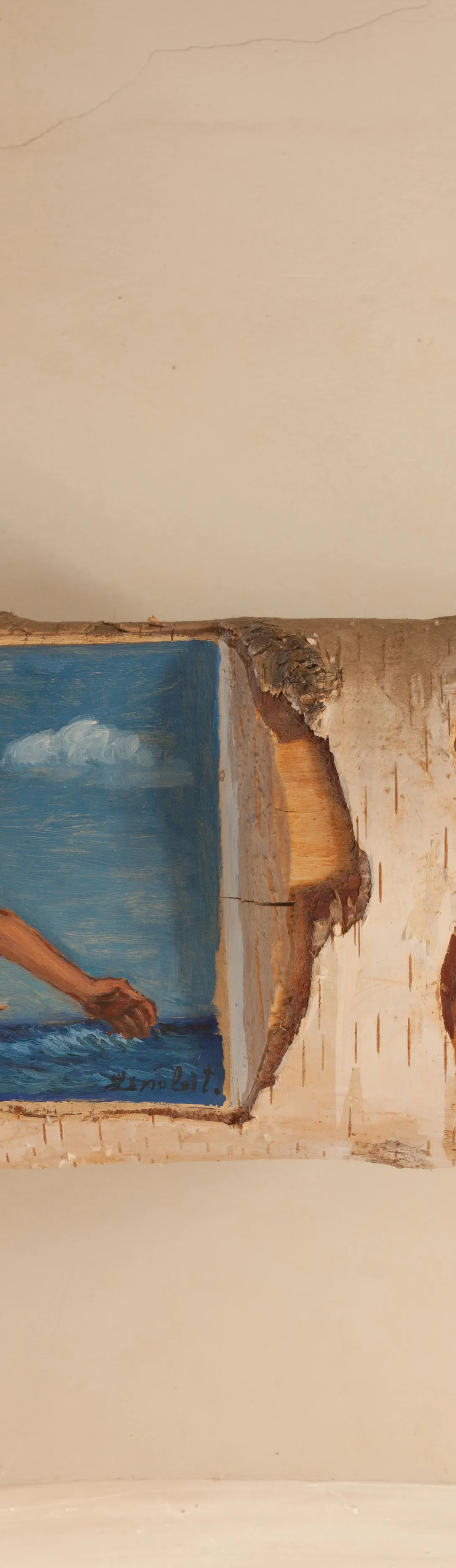 Käsmu Meremuuseum - Meremeeste päästja, maal, L.Sarapuu KMM/KU_2013